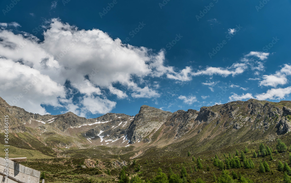 Alpen Landschaft in Italien Meran