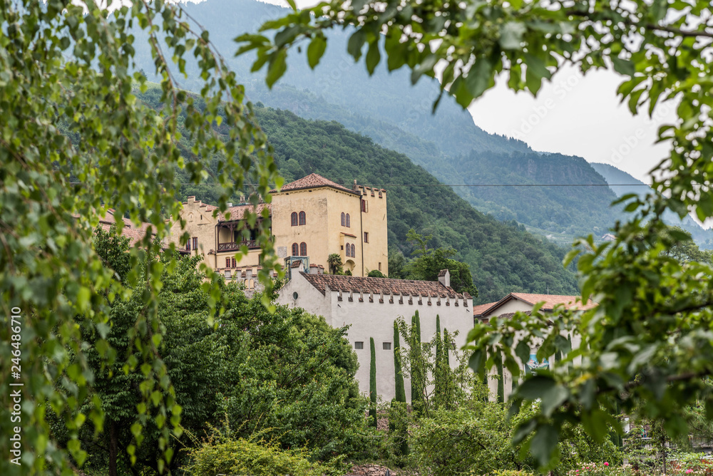 Obraz premium Alpen Landschaft in Italien Meran