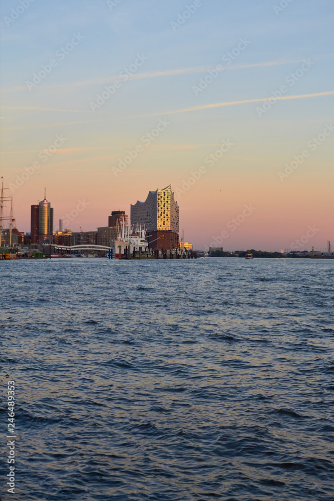 City streets of Germany. Panoramic view of the city of Hamburg from a height. Photo of Hamburg from a height. Cityscape houses and streets. City streets of Germany. Panoramic view of the city of Hamburg from a height. Photo of Hamburg from a height. Cityscape houses and streets.