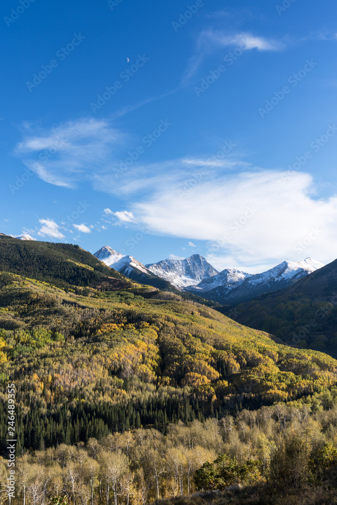 Part of the West Elk Mountain Range, Capital Peak 14,130 feet is a famous Colorado Mountain.