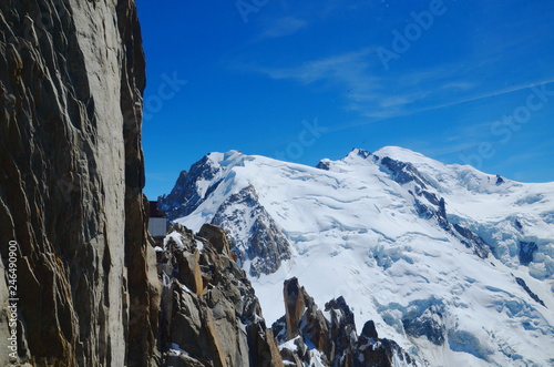 mountains in winter