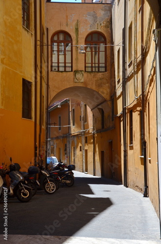 street in old town of Italy