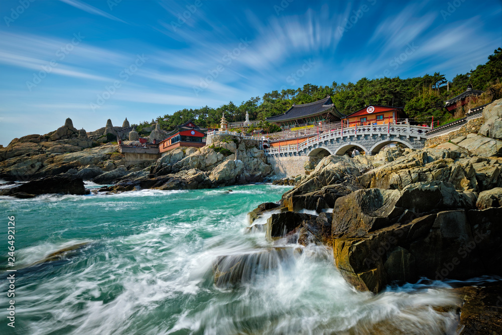 Haedong Yonggungsa Temple. Busan, South Korea