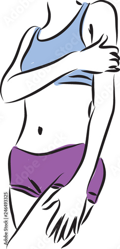  loosing weight control illustration