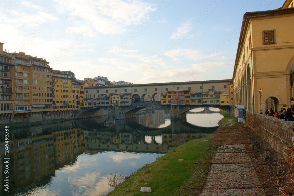 Obraz premium Ponte Vecchio a Firenze