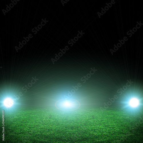 Soccer green field © Aleksandr Salenko