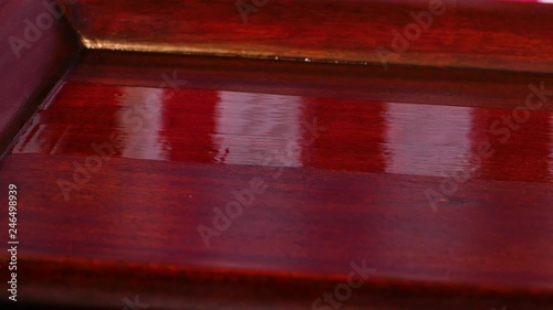 Varnishing Coffee Table