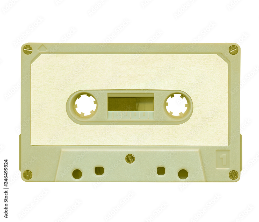 grey green tape cassette