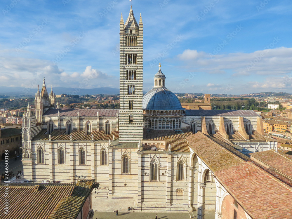 Siena, city centre