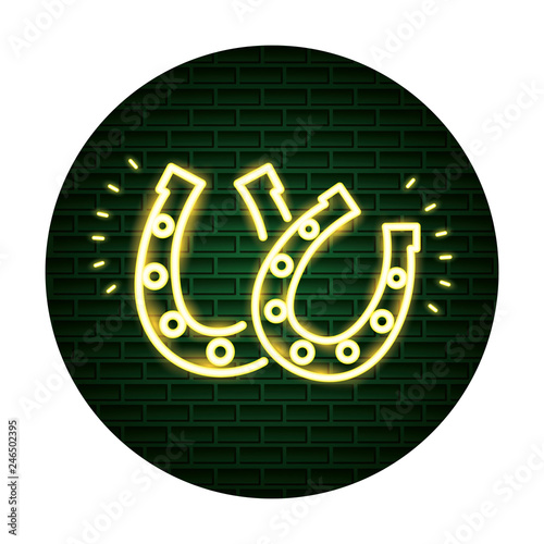 st patricks day neon