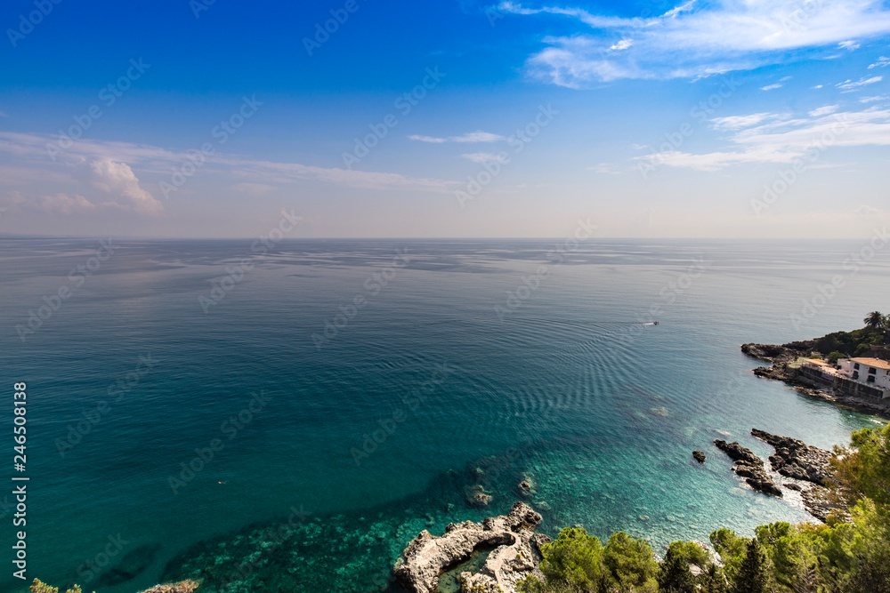 Italy sea water Calabria 