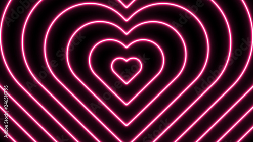 Pink hearts texture for romantic illustration. Valentine day.