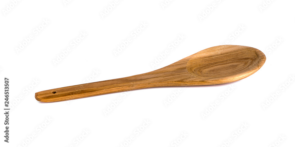 wooden spoon isolated on white background wooden spoon isolated on white background