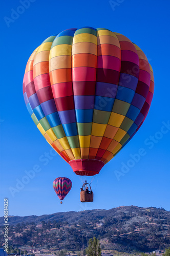 Two Hot Air Balloons © Greg Meland