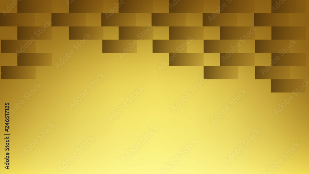 The gold pattern background