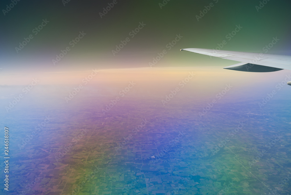 Fototapeta premium Atmospheric Wing