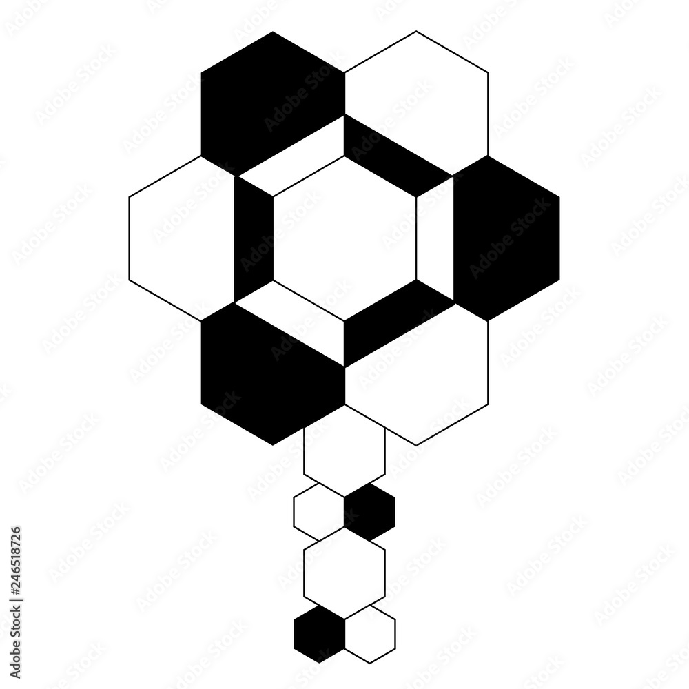 Isolated abstract tree icon Isolated abstract tree icon