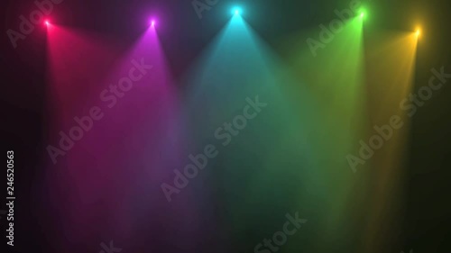 Wallpaper Mural multicolour stage lights background Torontodigital.ca