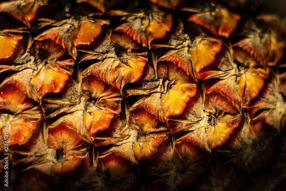 Fototapeta premium peel pineapple
