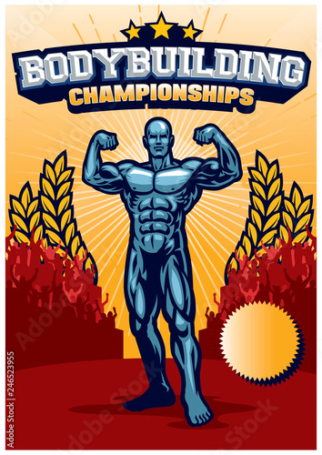 bodybuilder poster