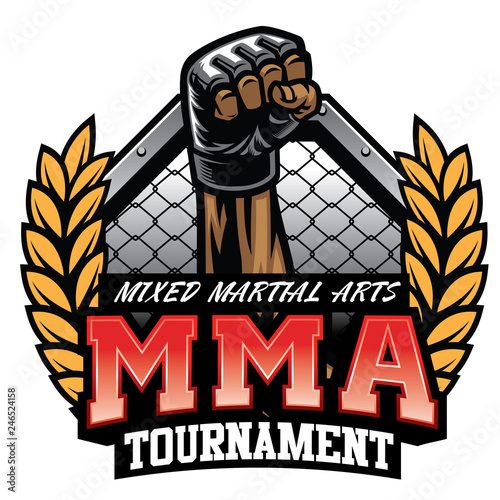 mma badge design