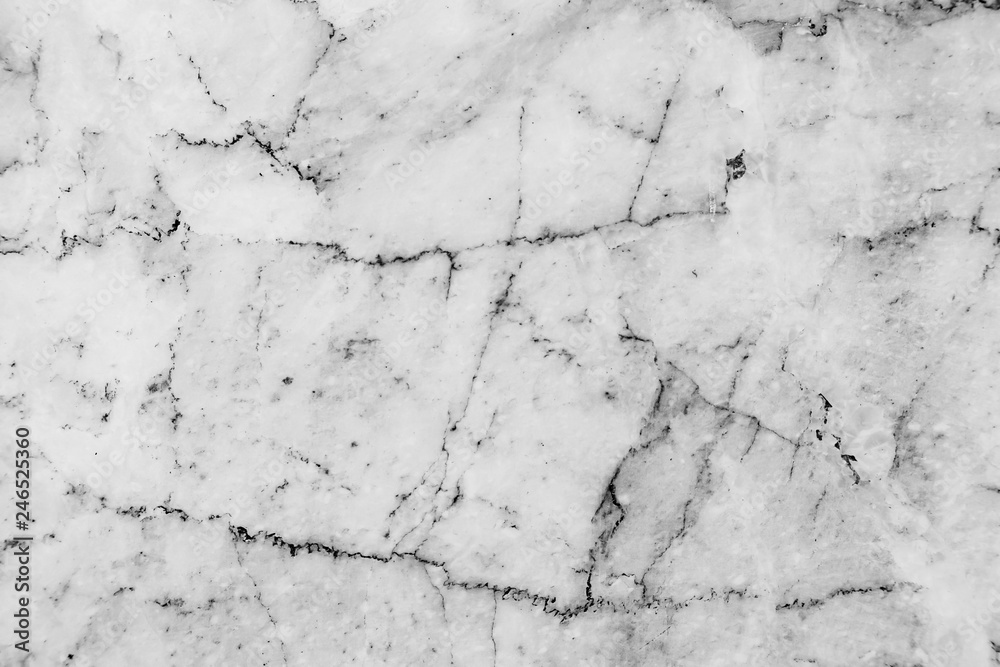 Black and white marble texture and background with high resolution