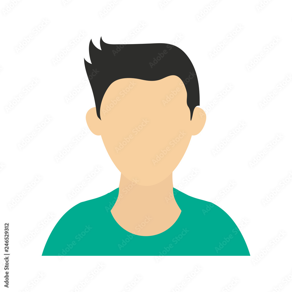 avatar faceless male profile avatar faceless male profile