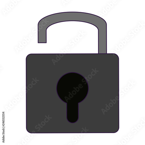 padlock unlocked symbol