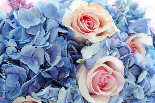 Pastel flowers For the background