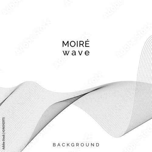 Moiré pattern background
