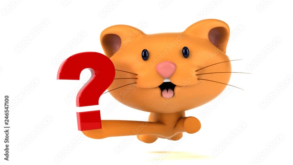 Fun cat running - 3D Animation Fun cat running - 3D Animation