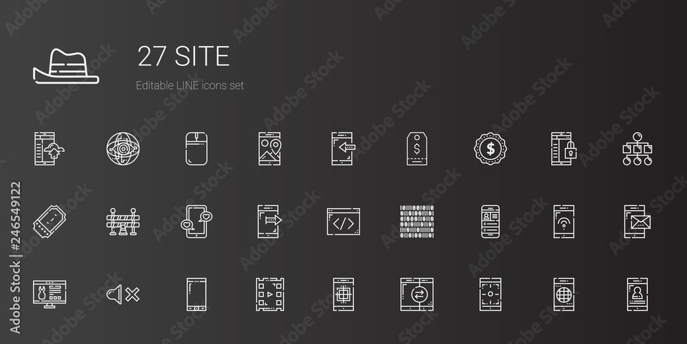 site icons set site icons set
