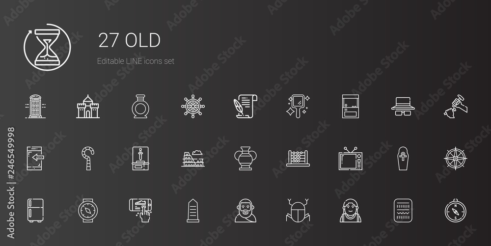 old icons set old icons set