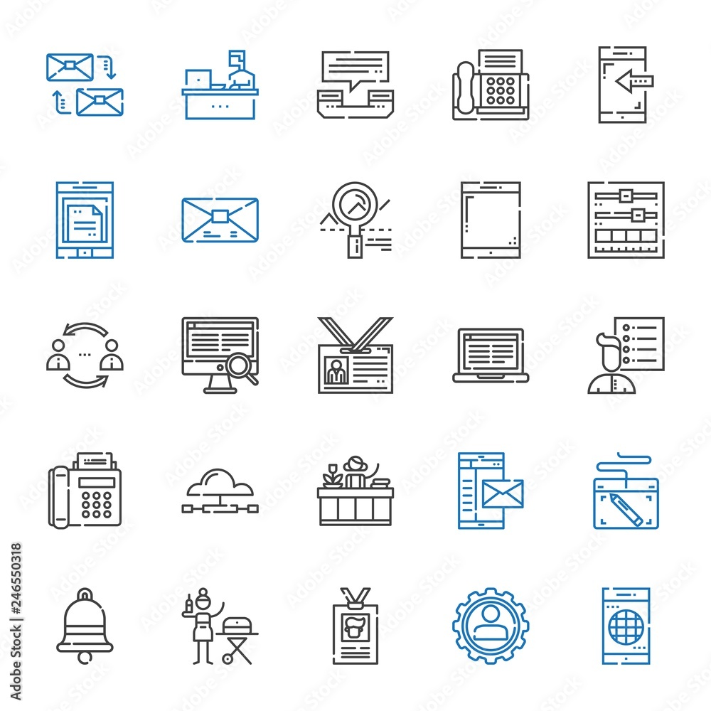 phone icons set phone icons set
