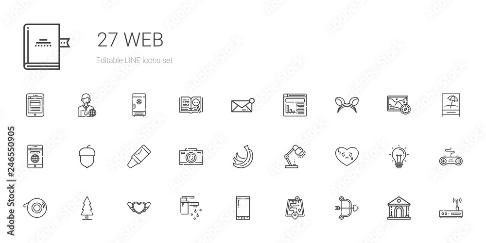 web icons set web icons set