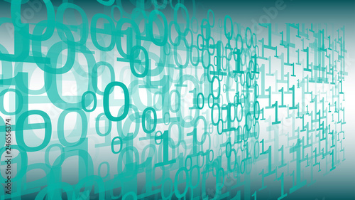 Binary code abstract backdrop  big data conception