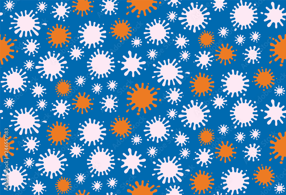 Blots seamless pattern. Dotted texture. Abstract vector background. Blots seamless pattern. Dotted texture. Abstract vector background.