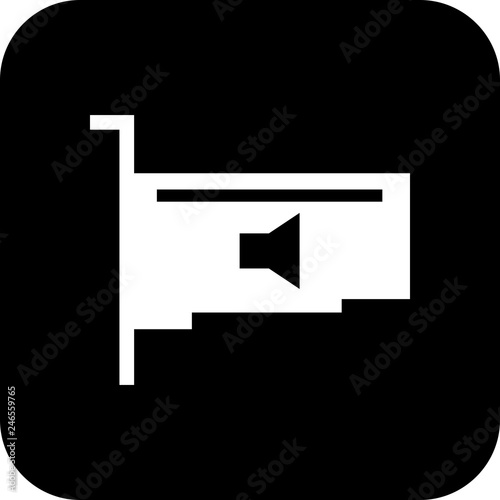 Vector Audio Card Icon
