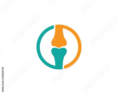 Bone logo vector