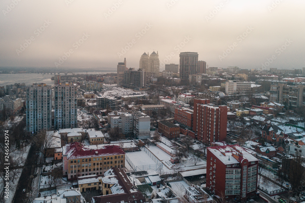 Fototapeta premium view of city