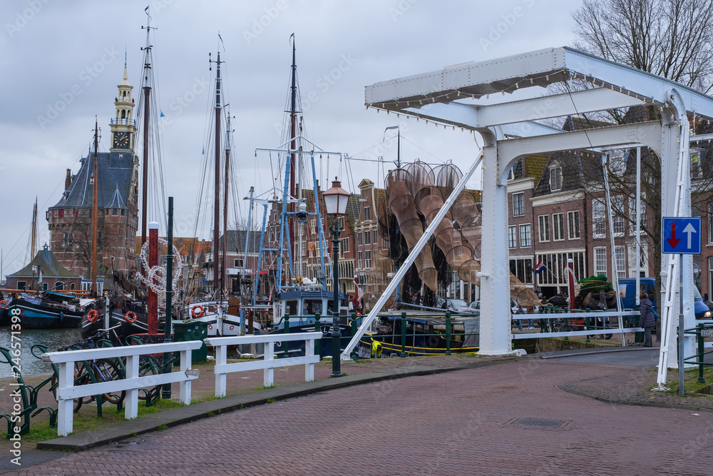 Der Hafen von Hoorn/NL