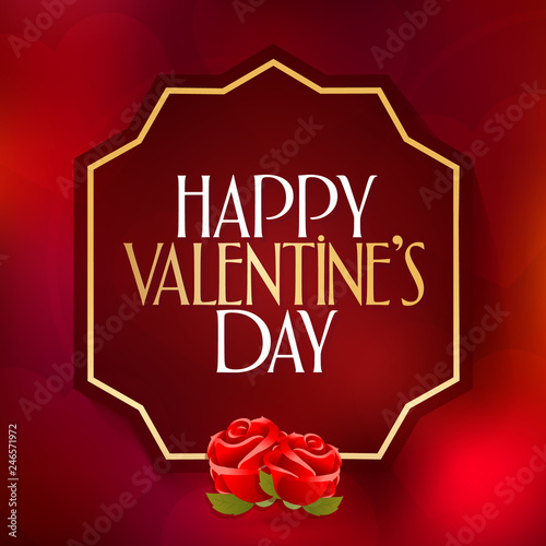 14 February Valentine's Day Celebration (Turkish - 14 Subat Sevgililer Gununuz Kutlu Olsun) wishes, billboard, social media card design. photo