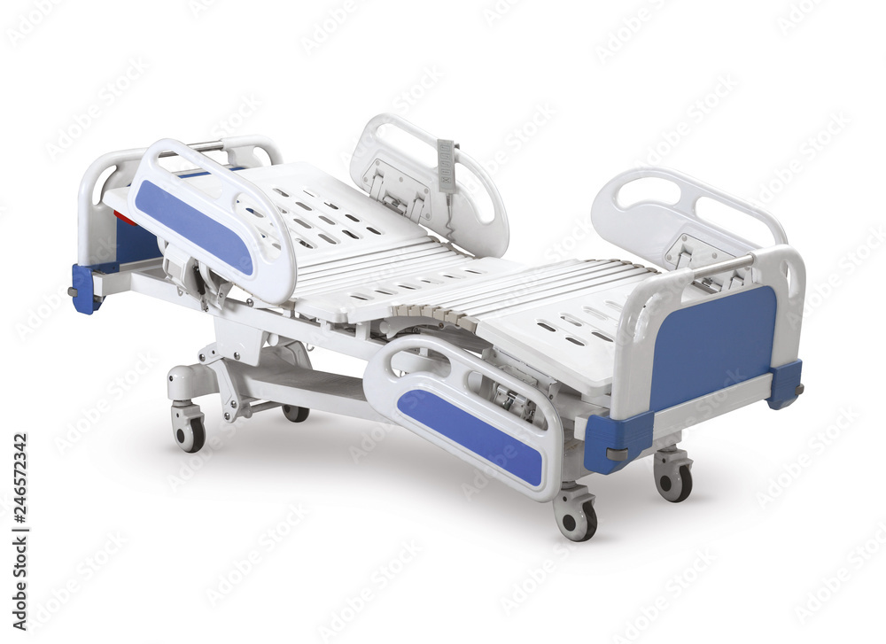 Mobile Hospital Bed under the white  Equipment.  Technology of medical and hospital services. image for background, objects,  copy space, illustration. Stock Photo | Adobe Stock