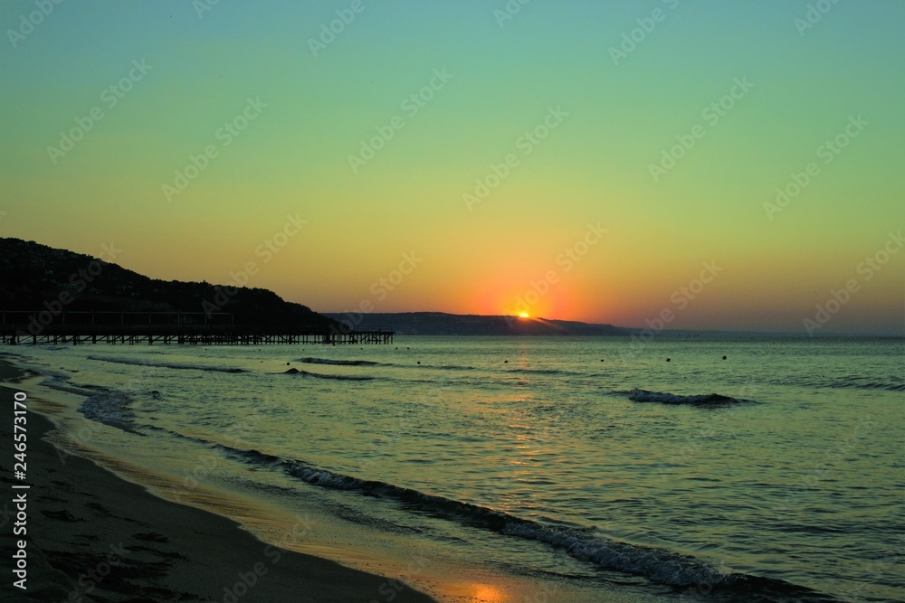 Fototapeta premium море на рассвете