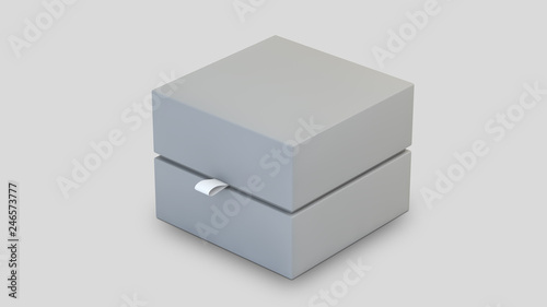 jewelry box mockup