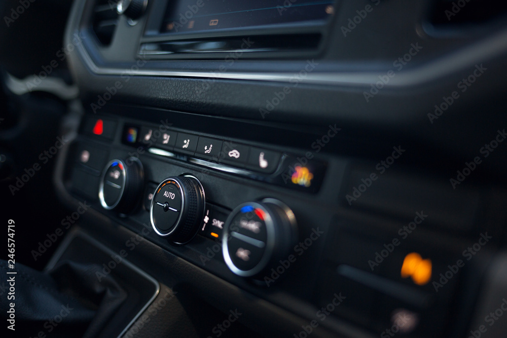 Car air conditioning in modern car