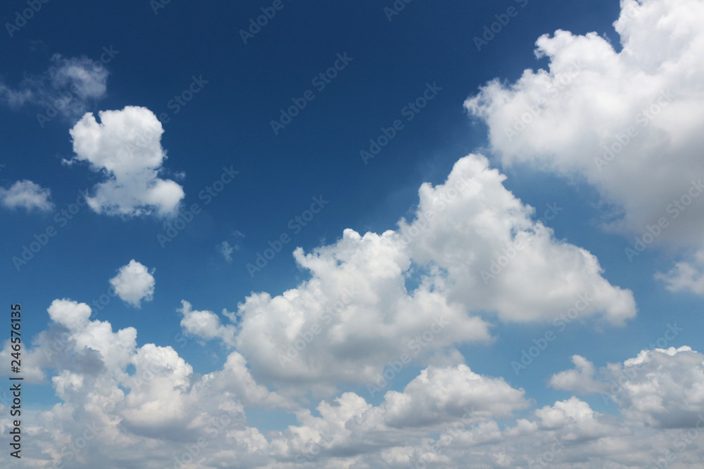 Scenery of the cloud spreading in the sky Scenery of the cloud spreading in the sky