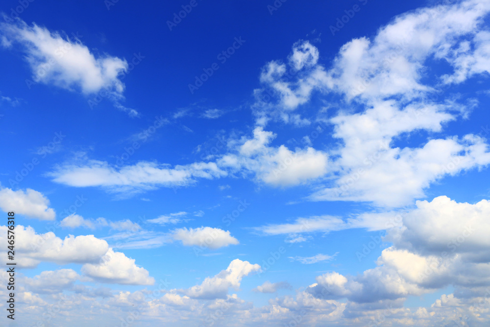 Scenery of the cloud spreading in the sky Scenery of the cloud spreading in the sky