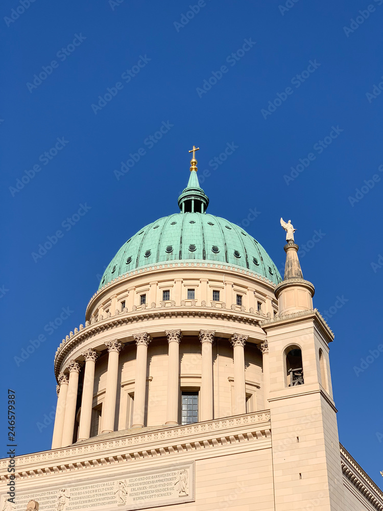 Potsdam Alter Markt Stadtschloß und Nikolaikirche Potsdam Alter Markt Stadtschloß und Nikolaikirche