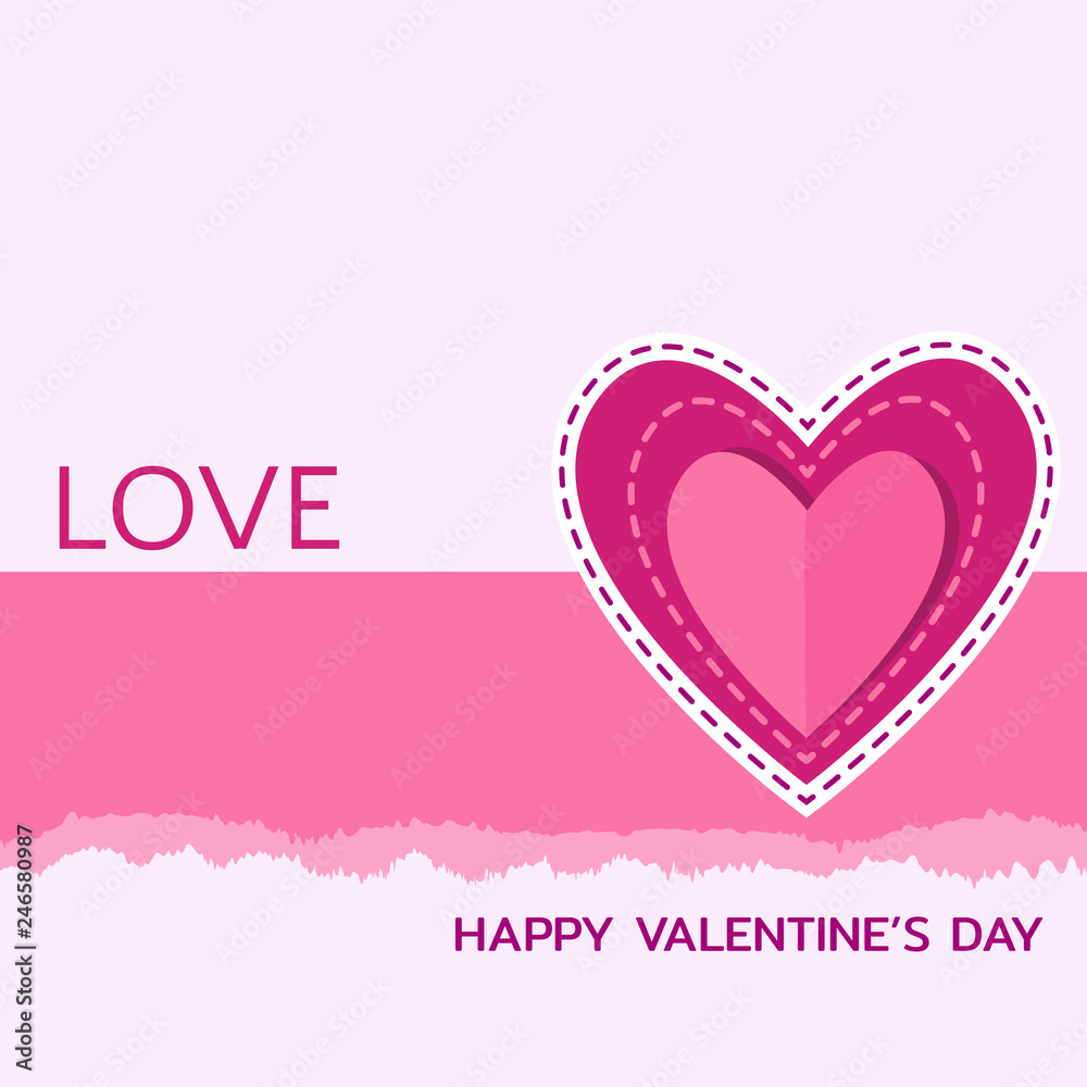 Happy Valentines Day greeting card2